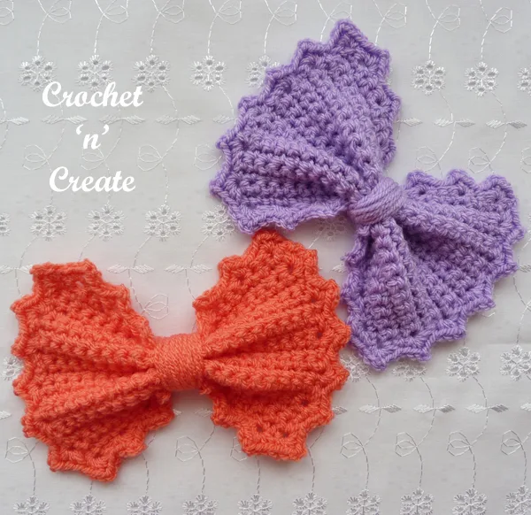 big bow crochet pattern