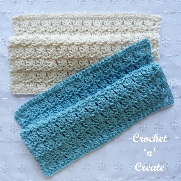 primrose crochet dishcloth pattern