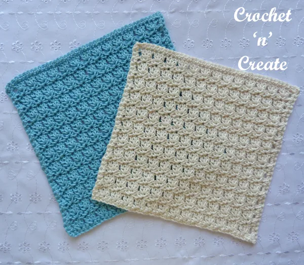 primrose dishcloth