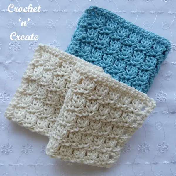 primrose dishcloth