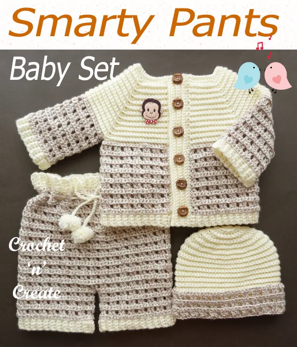 smarty pants baby set