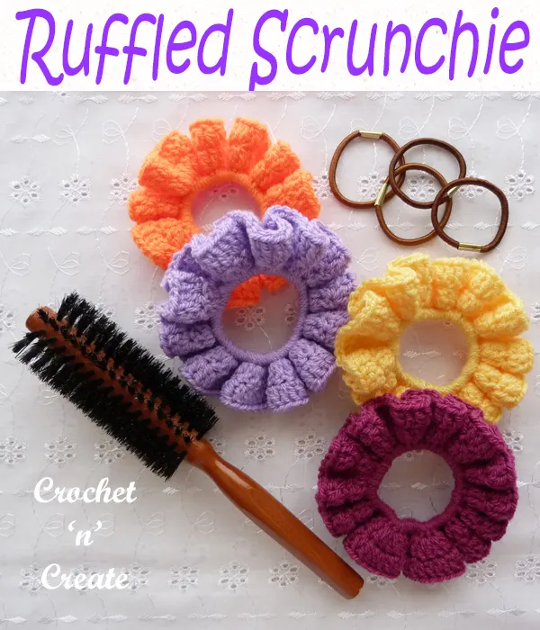 ruffled scrunchie