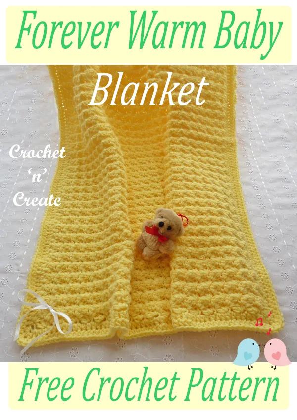 forever warm crochet baby blanket