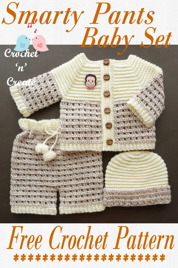 Free crochet patterns for baby boy sweater sets hotsell