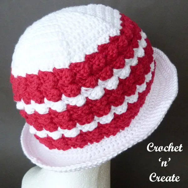 crochet sunshine hat pattern