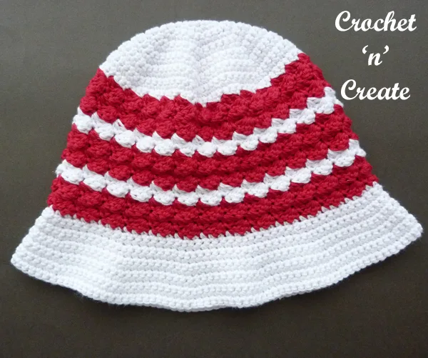 crochet sunshine hat pattern