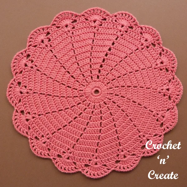 swirly doily