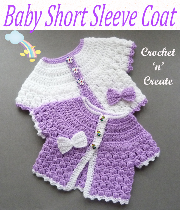 baby short sleeve coat