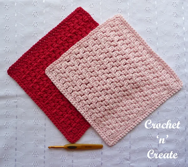 two dishcloths