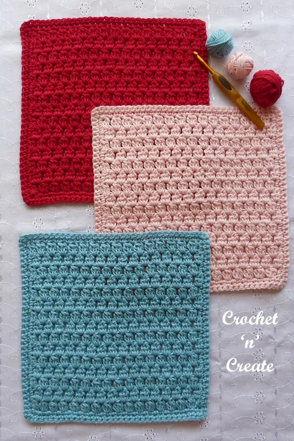 cluster dishcloth