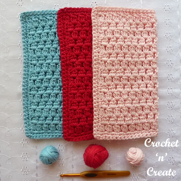 crochet dishcloths