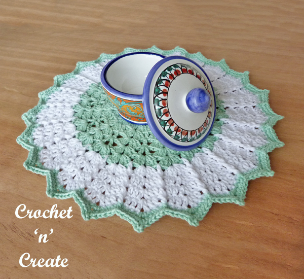 crochet table centre doily pattern