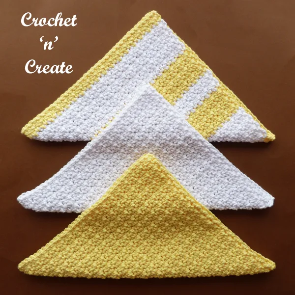 Easy textured facecloth