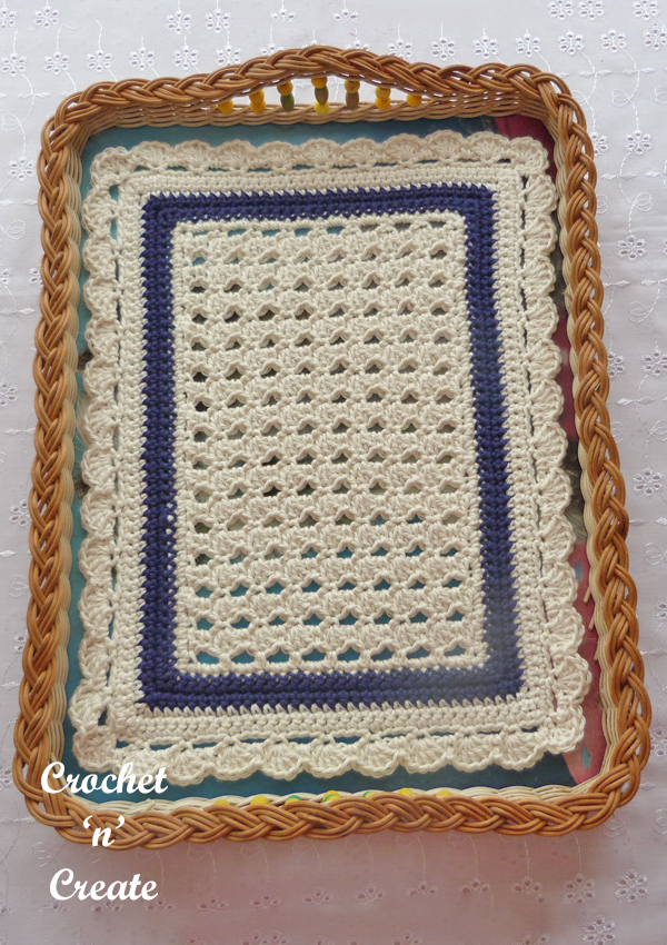 Crocheted Tray Cloth