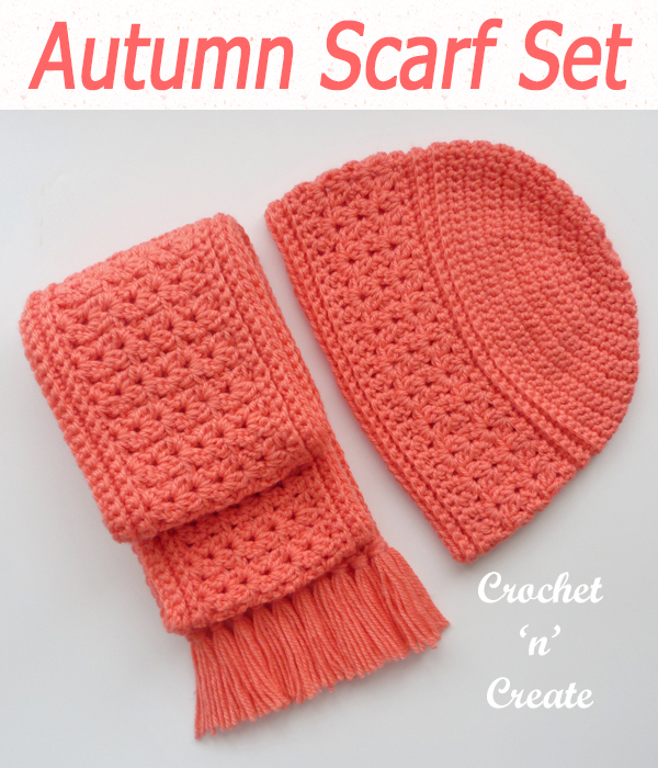 autumn scarf set