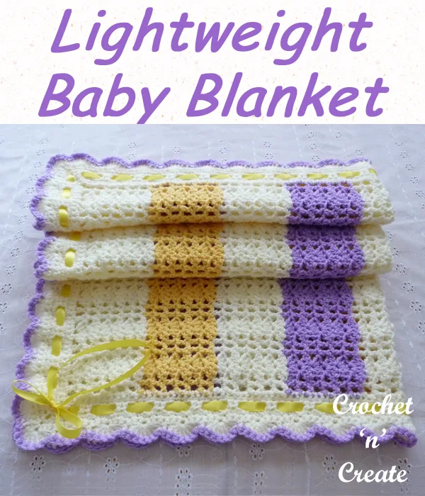 lightweight baby blanket