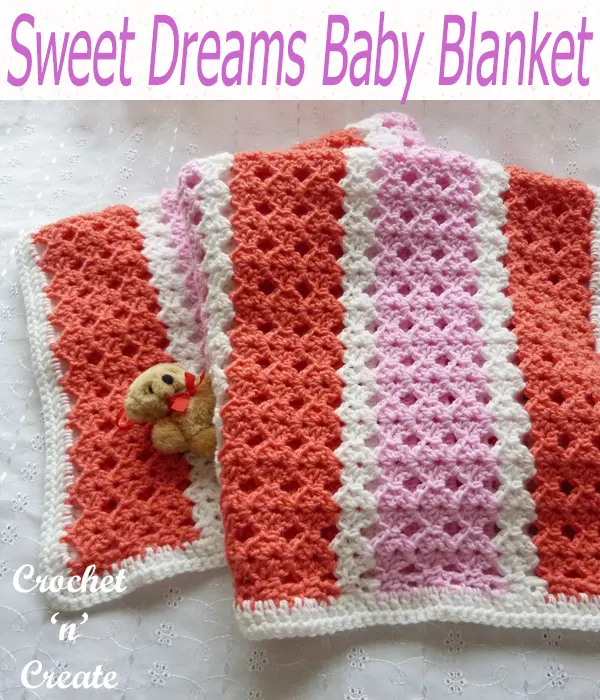 sweet dreams baby blanket