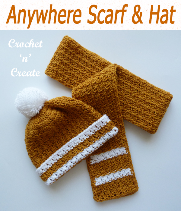 anywhere scarf and hat