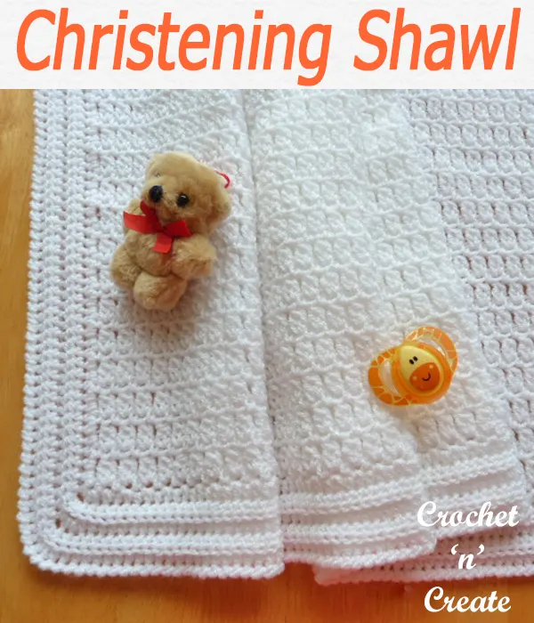 christening shawl