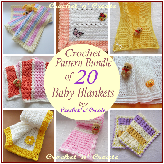 baby blanket crochet bundle