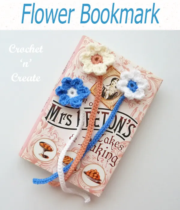 flower bookmark