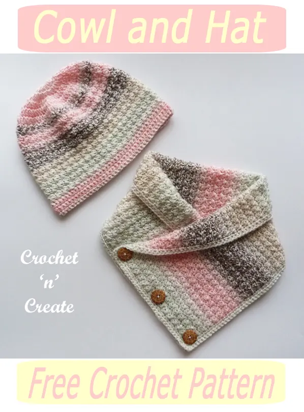 crochet cowl-hat pattern