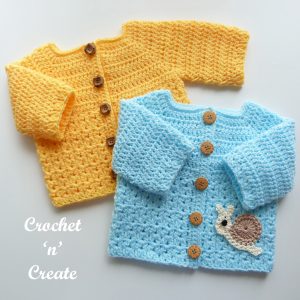 Crochet Matinee Jacket Pattern - Free Baby Pattern on Crochet 'n' Create