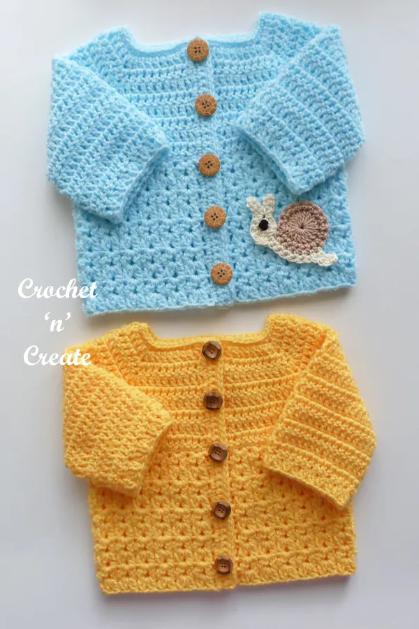 crochet matinee jacket pattern