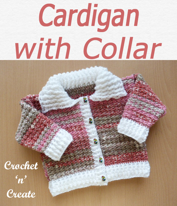 cardigan with collar