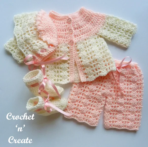 four piece baby set