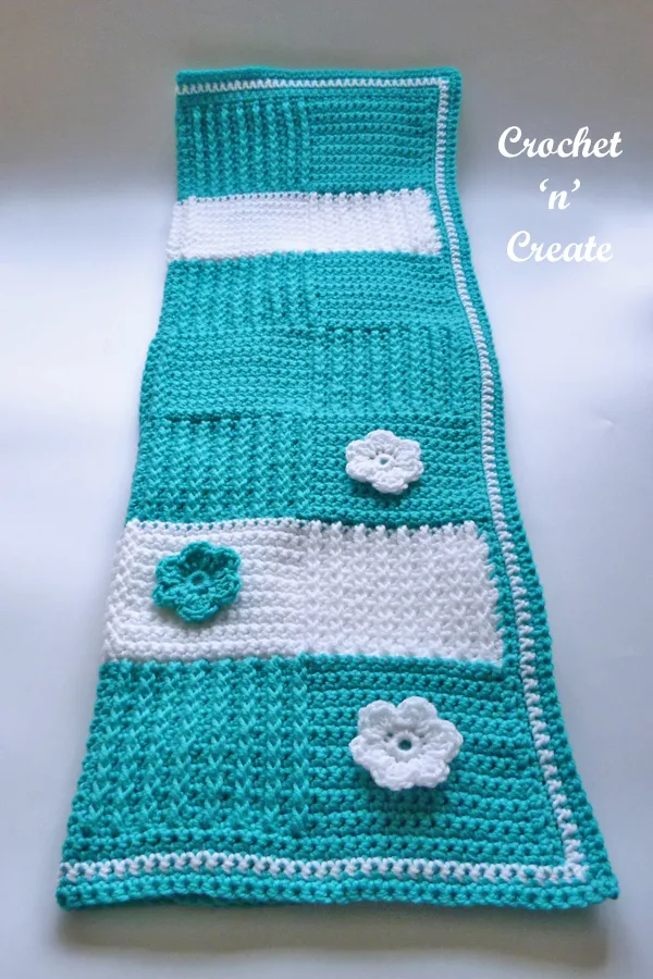 crochet blocks lapghan pattern