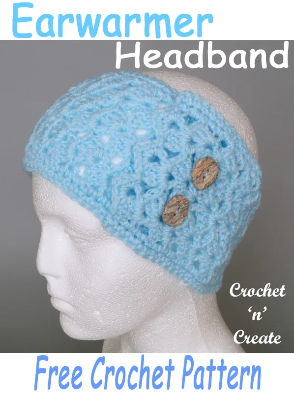 crochet earwarmer headband pattern