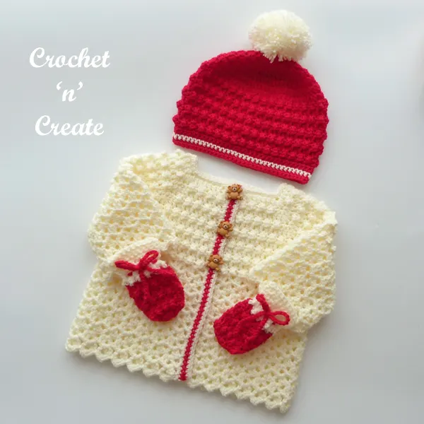 winter berry baby set