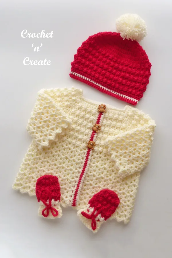 winter berry baby set