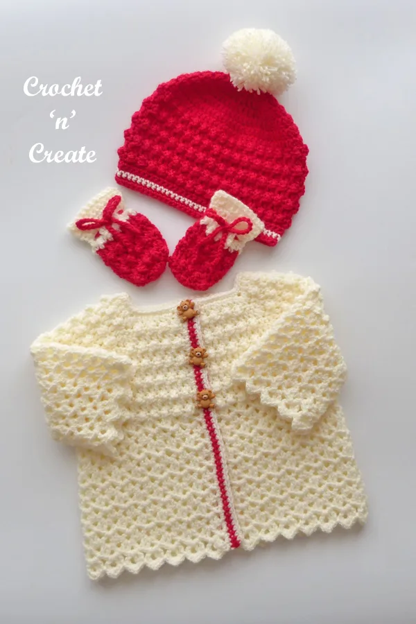 winter berry baby set