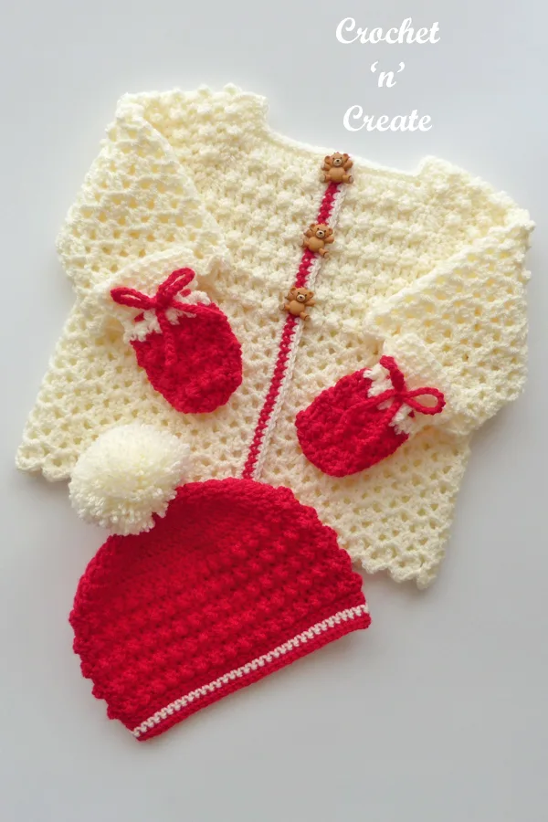 crochet baby outfit