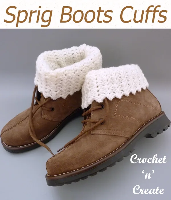 sprig boot cuffs