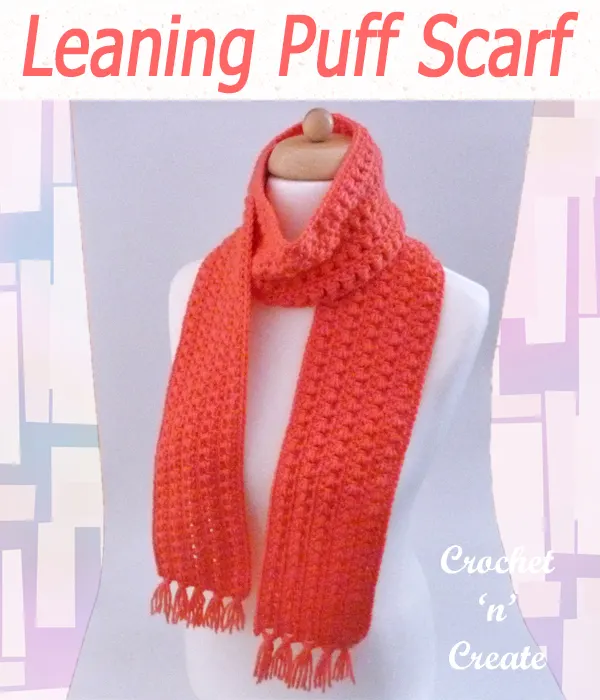 leaning puff scarf