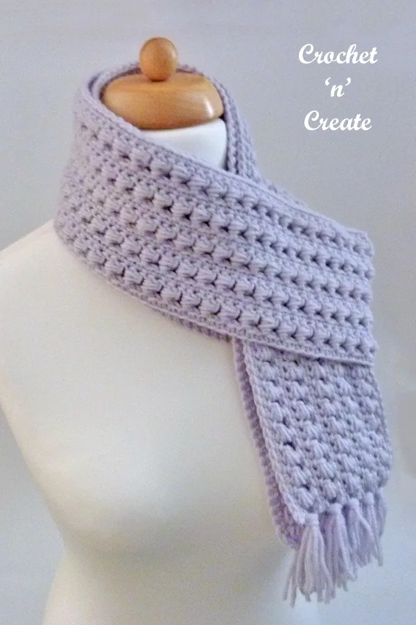 leaning puff scarf