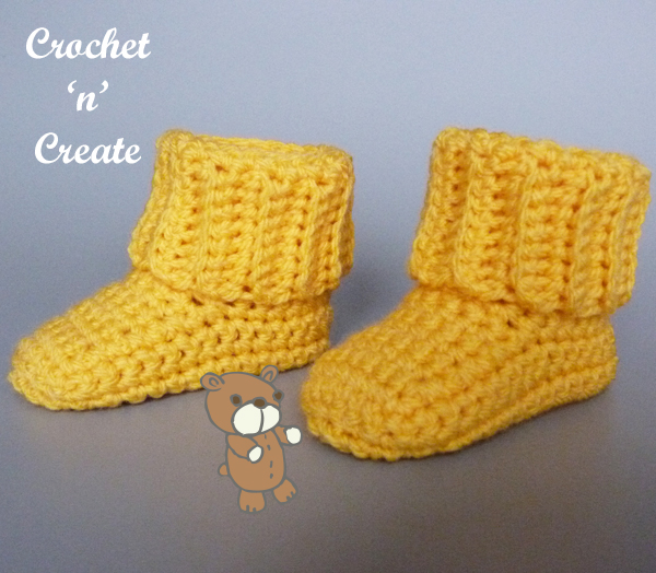 cuff booties