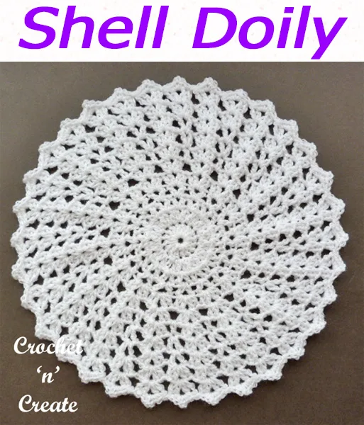 shell doily