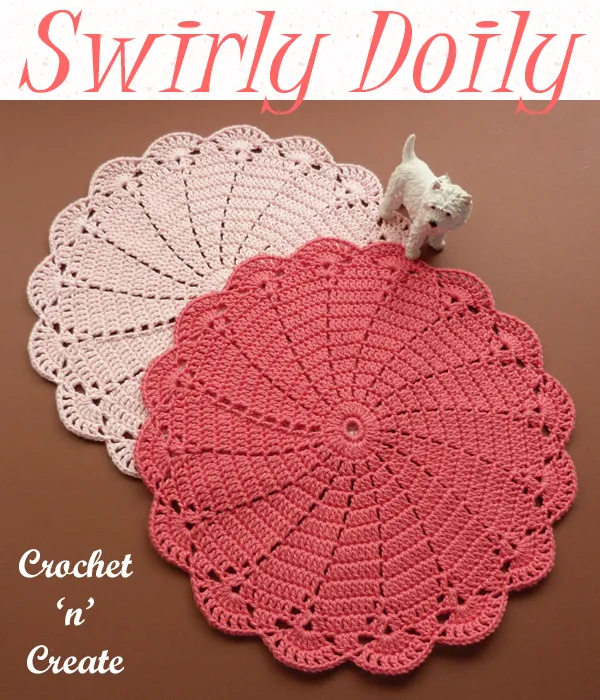 swirly doily