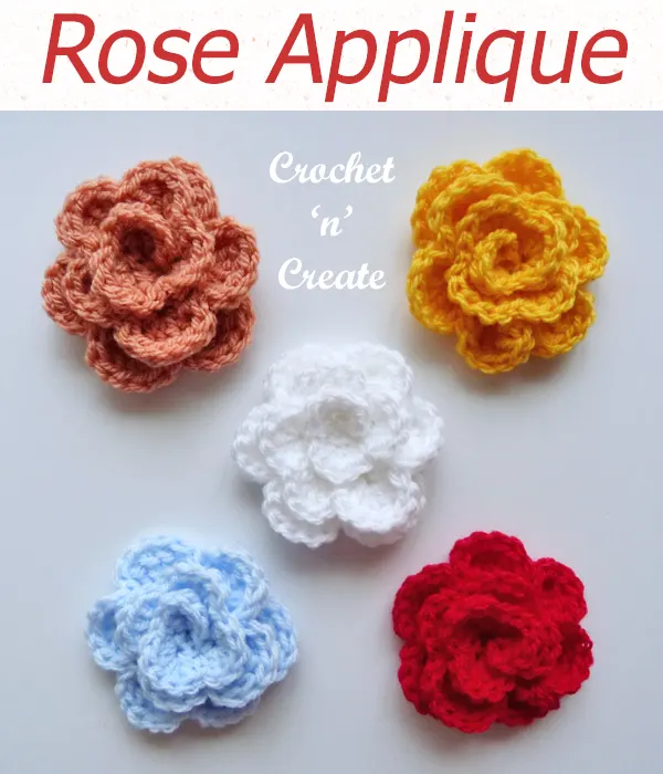 rose applique