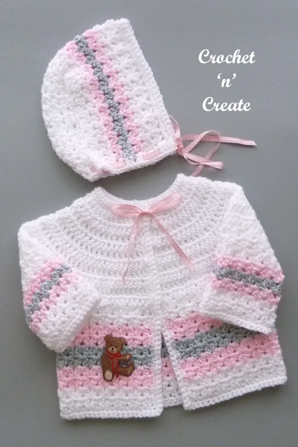 crochet hat-coat