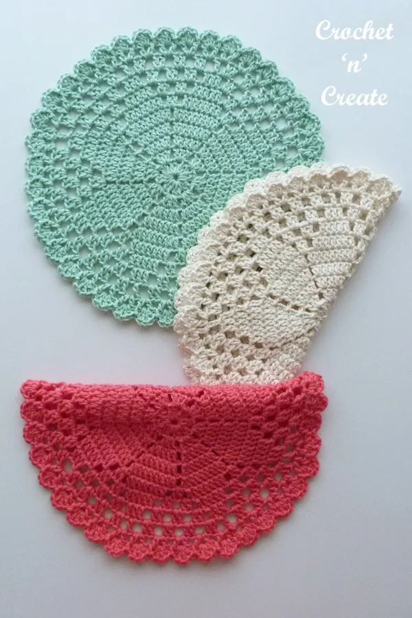 elegant cotton doily