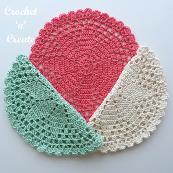 elegant cotton doily