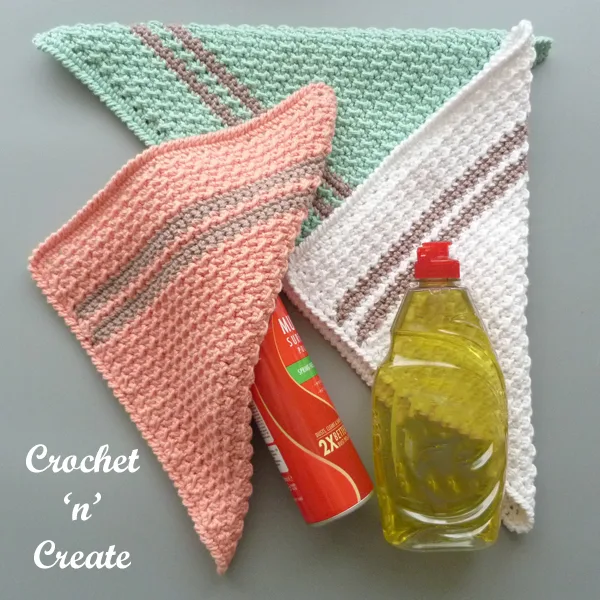 kitchen cloth crochet pattern