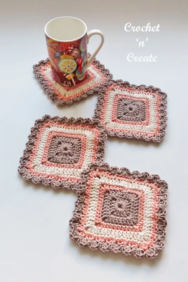 pretty square coaster