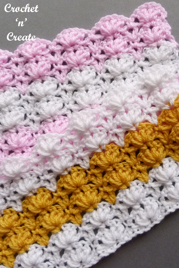 Download Crochet Puff Shell Stitch - Free Written Instructions on Crochet 'n' Create