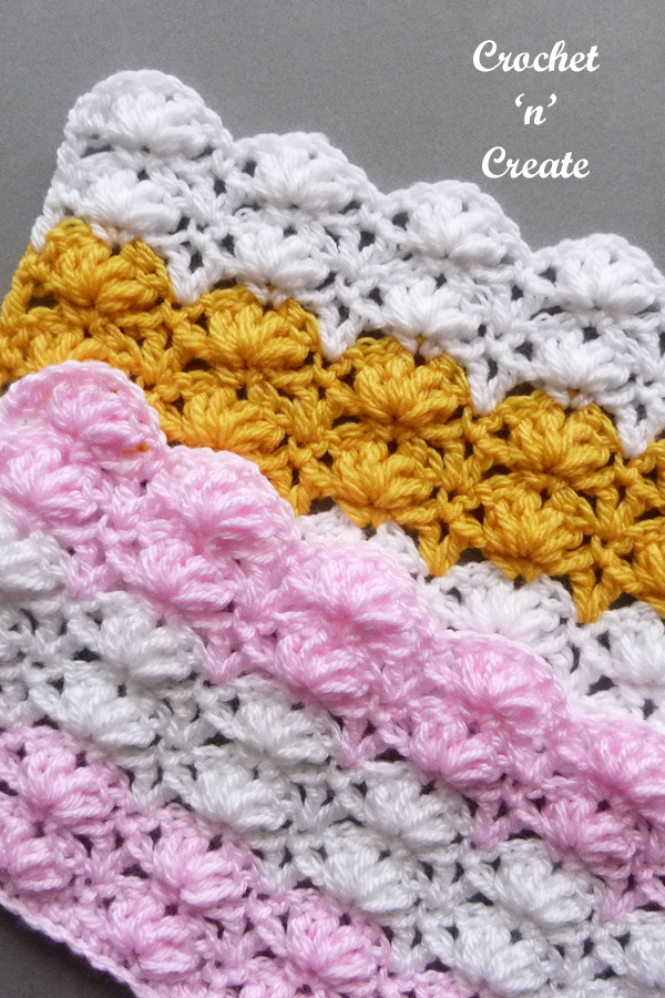 puff shell stitch